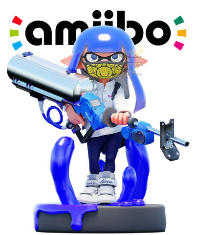 Can pick any weapon or special in Splatoon.